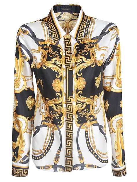 versace multi pattern polo shirt|Versace look alike shirts.